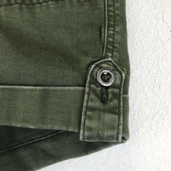 Torrid Military Stretch Twill Mid-Rise Green Shorts Pockets Beach Plus Size 24 - Picture 7 of 10